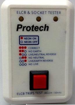 13 AMP ELCB & SOCKET TESTER